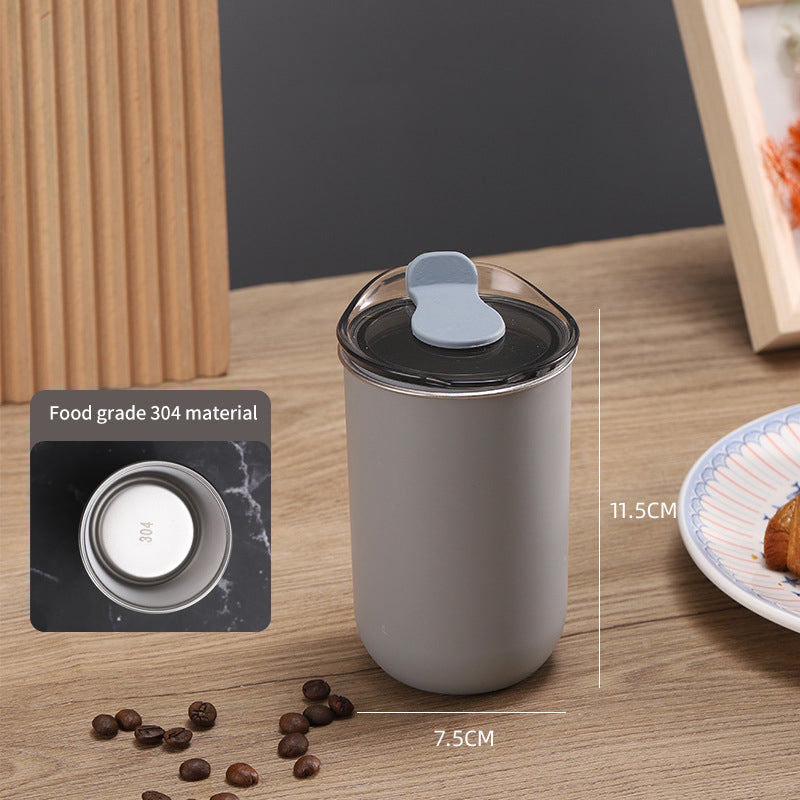 Ins Style Coffee Cup Nordic Office Home Office Worker Handy Drinking Cup Stainless Steel Portable Water Cup With Cover
