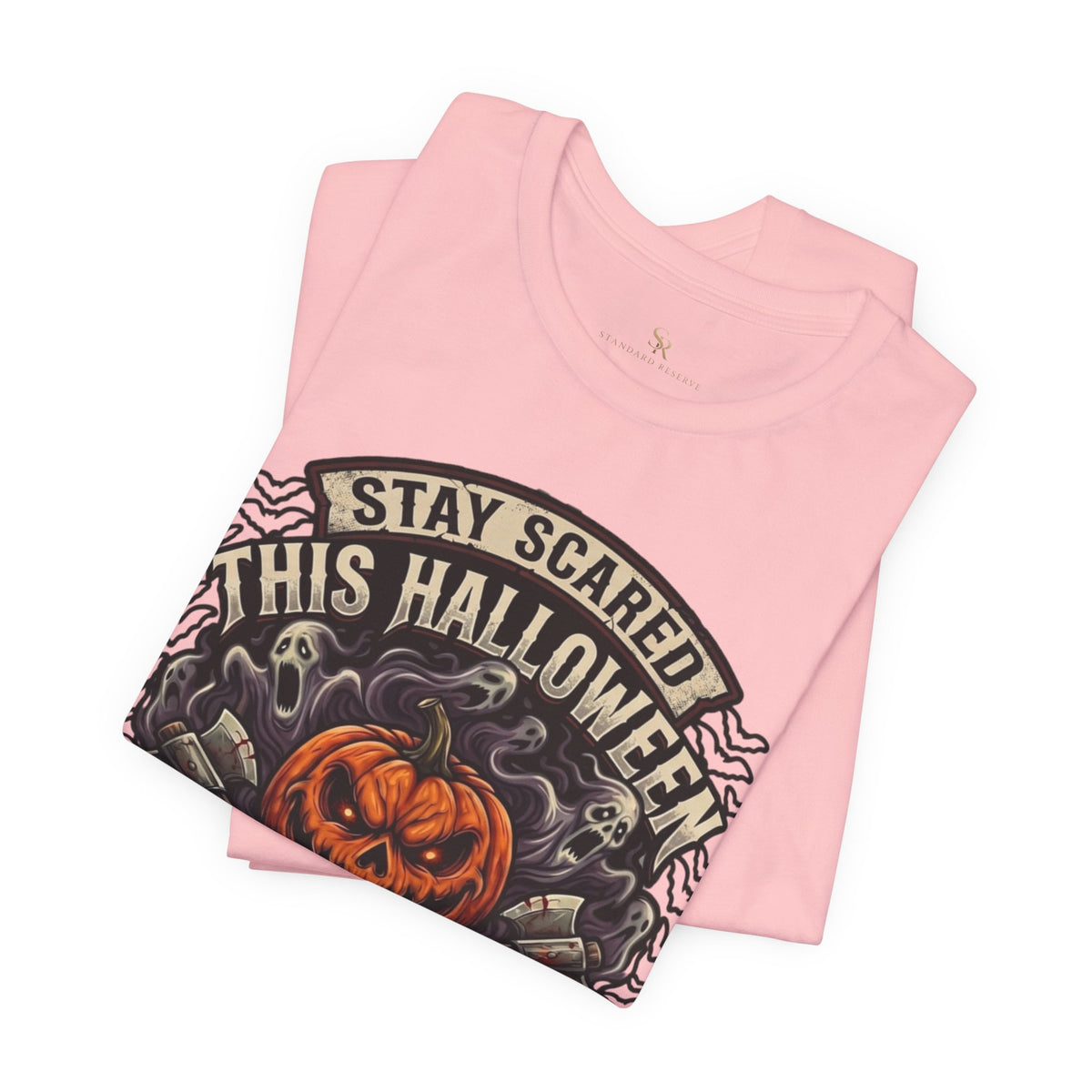 Halloween Night Terrors T-Shirt — "Stay Scared This Halloween" Jack-O'-Lantern Tee
