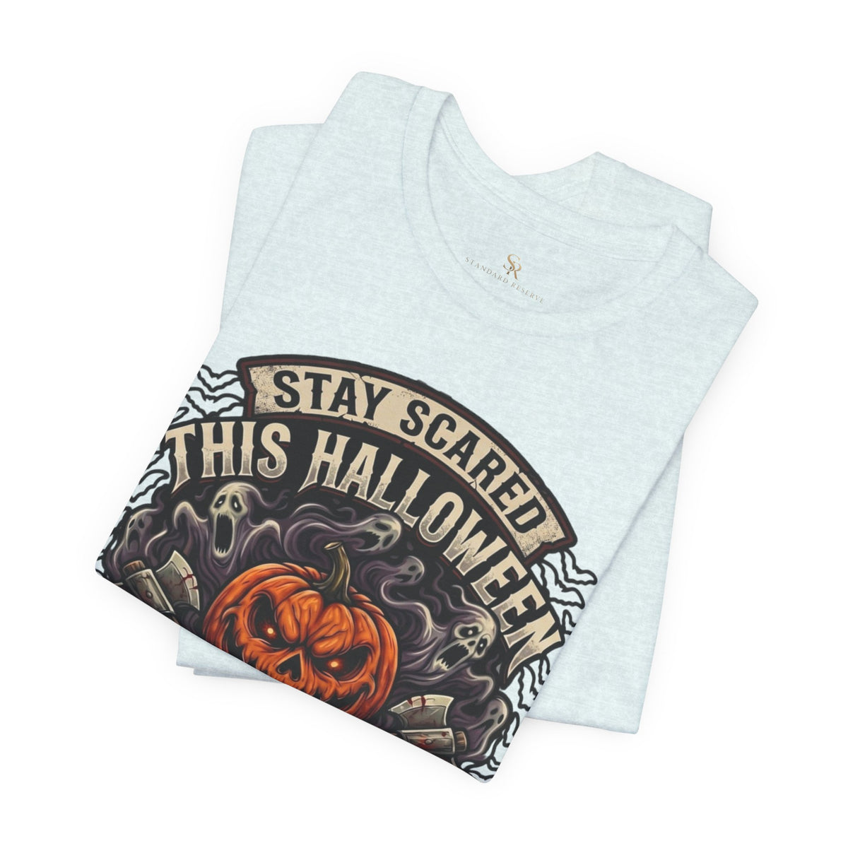 Halloween Night Terrors T-Shirt — "Stay Scared This Halloween" Jack-O'-Lantern Tee