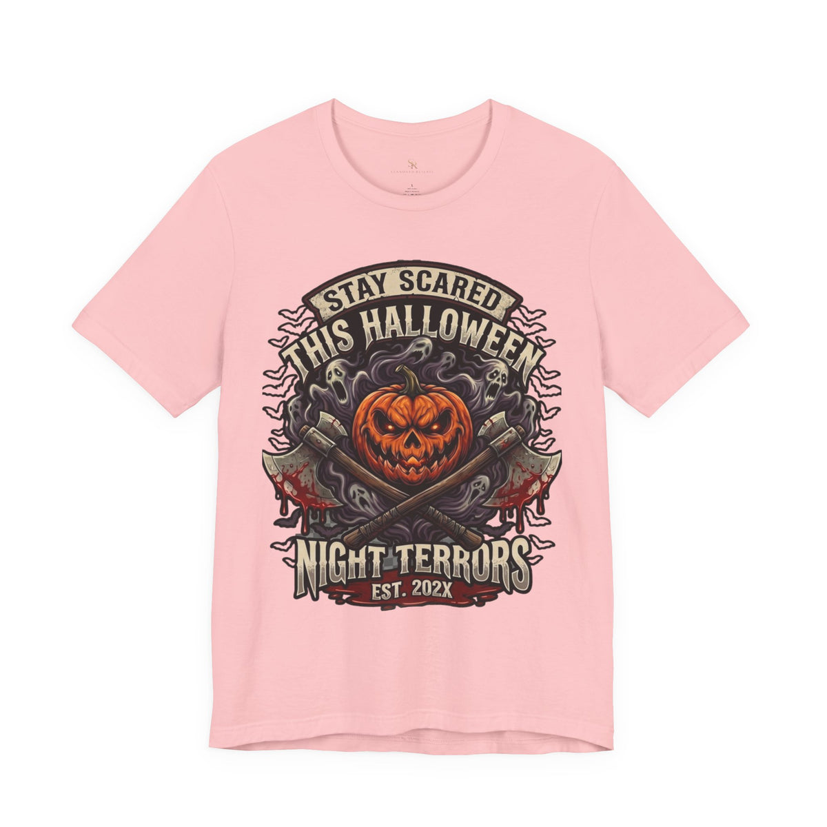 Halloween Night Terrors T-Shirt — "Stay Scared This Halloween" Jack-O'-Lantern Tee