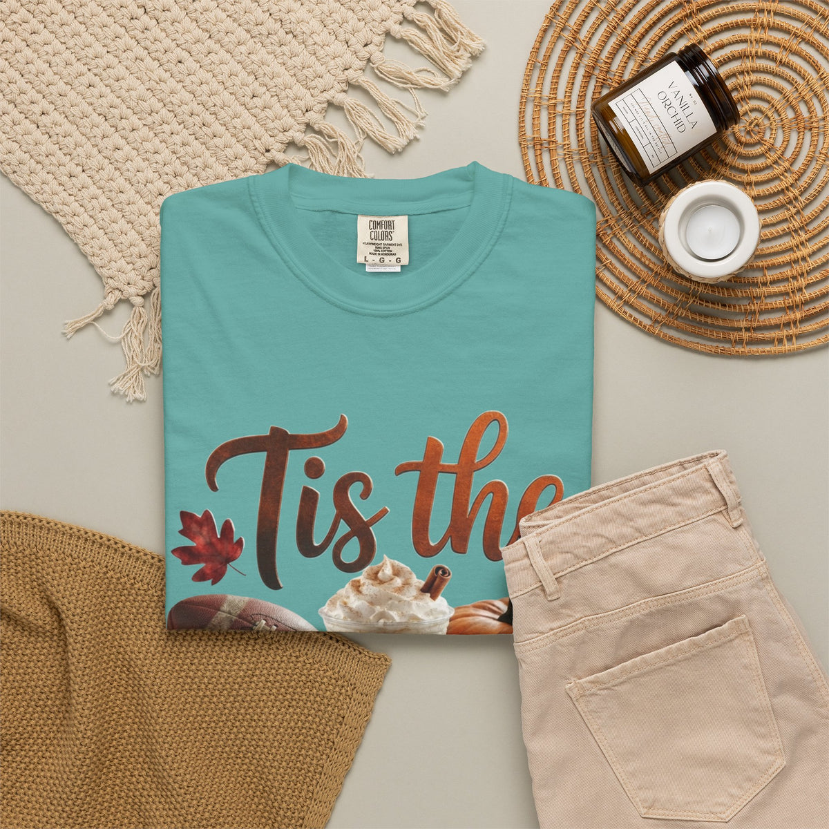 T-Shirt — 'Tis the Season' Pumpkin Spice Fall Graphic Tee