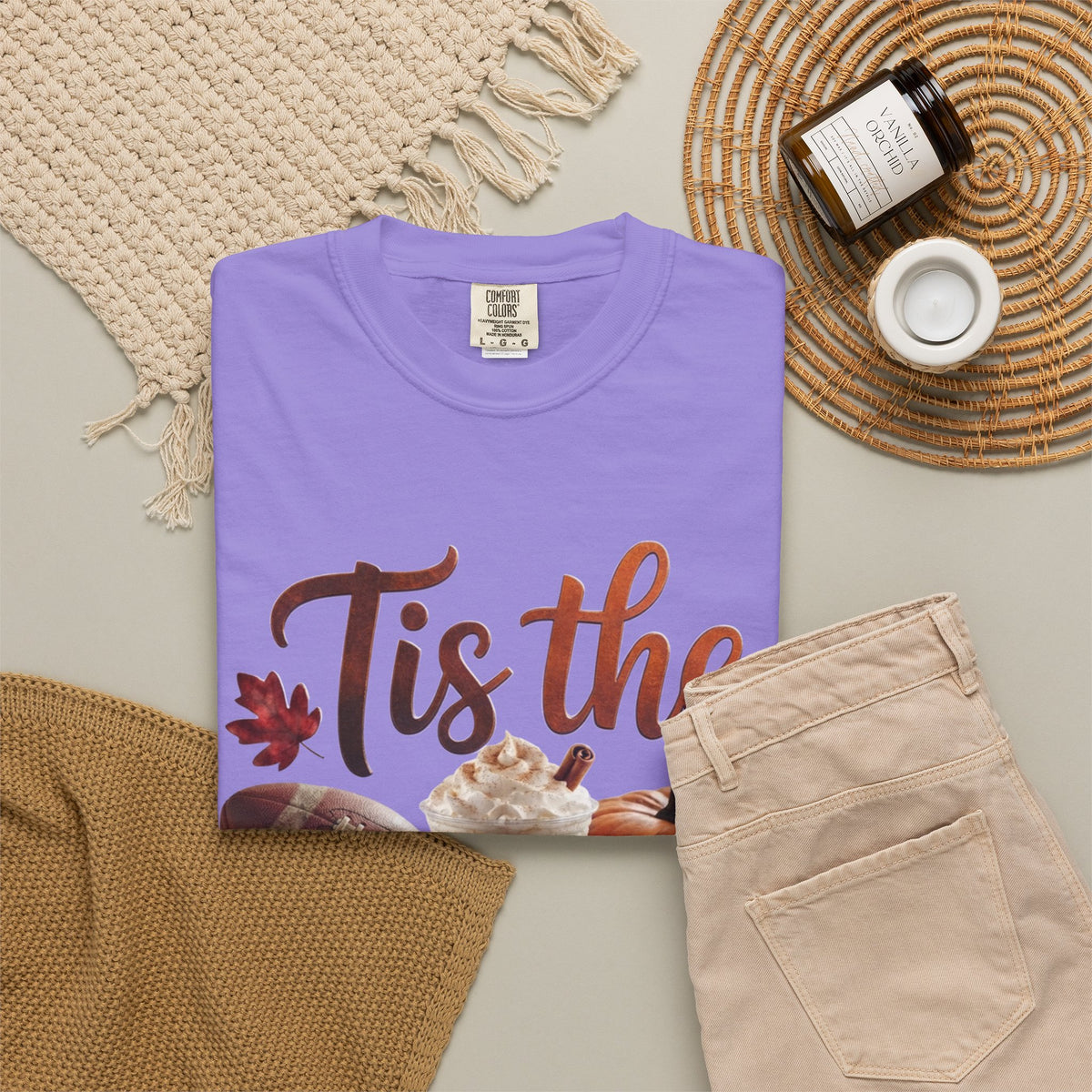 T-Shirt — 'Tis the Season' Pumpkin Spice Fall Graphic Tee