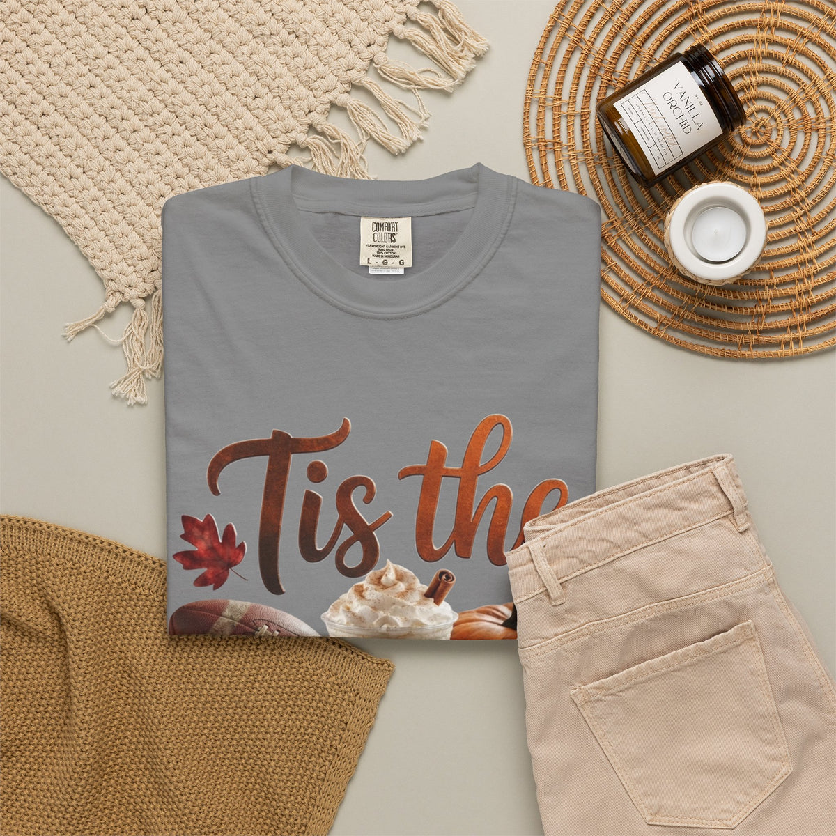 T-Shirt — 'Tis the Season' Pumpkin Spice Fall Graphic Tee