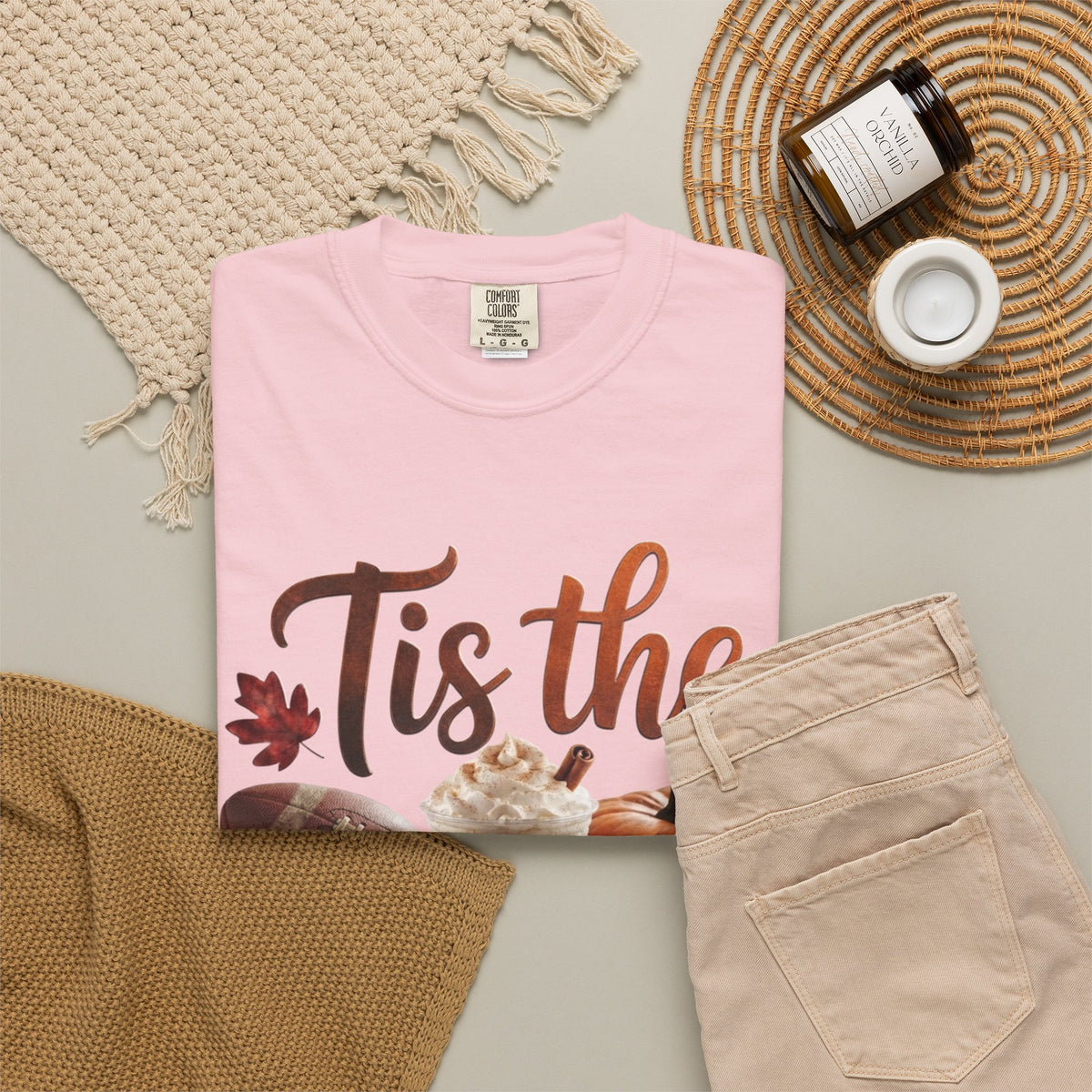 T-Shirt — 'Tis the Season' Pumpkin Spice Fall Graphic Tee
