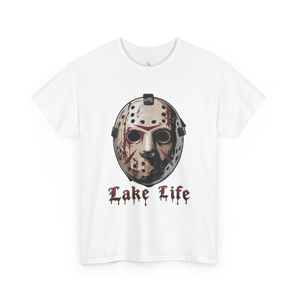 Horror Lake Life T-Shirt — Hockey Mask Graphic Tee