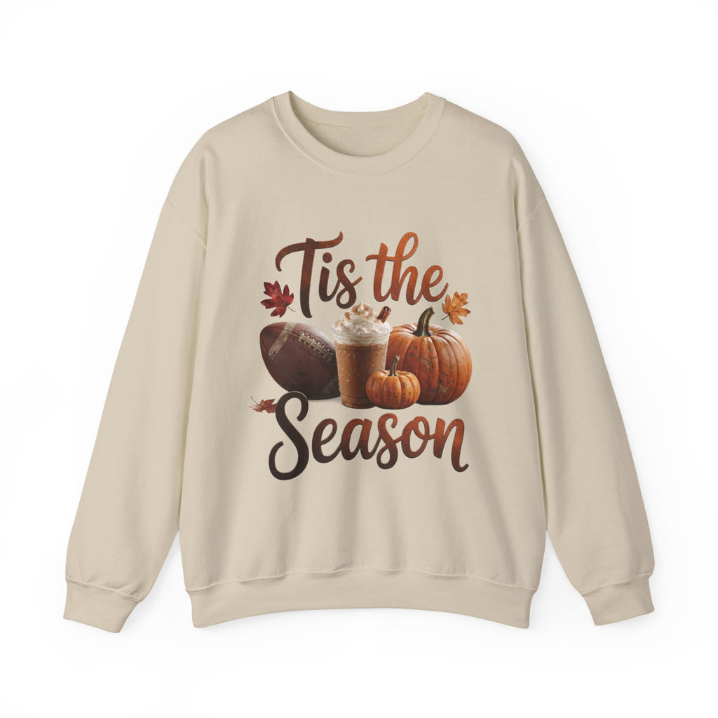 Tis the Season Sweatshirt — Fall Pumpkin Spice Crewneck