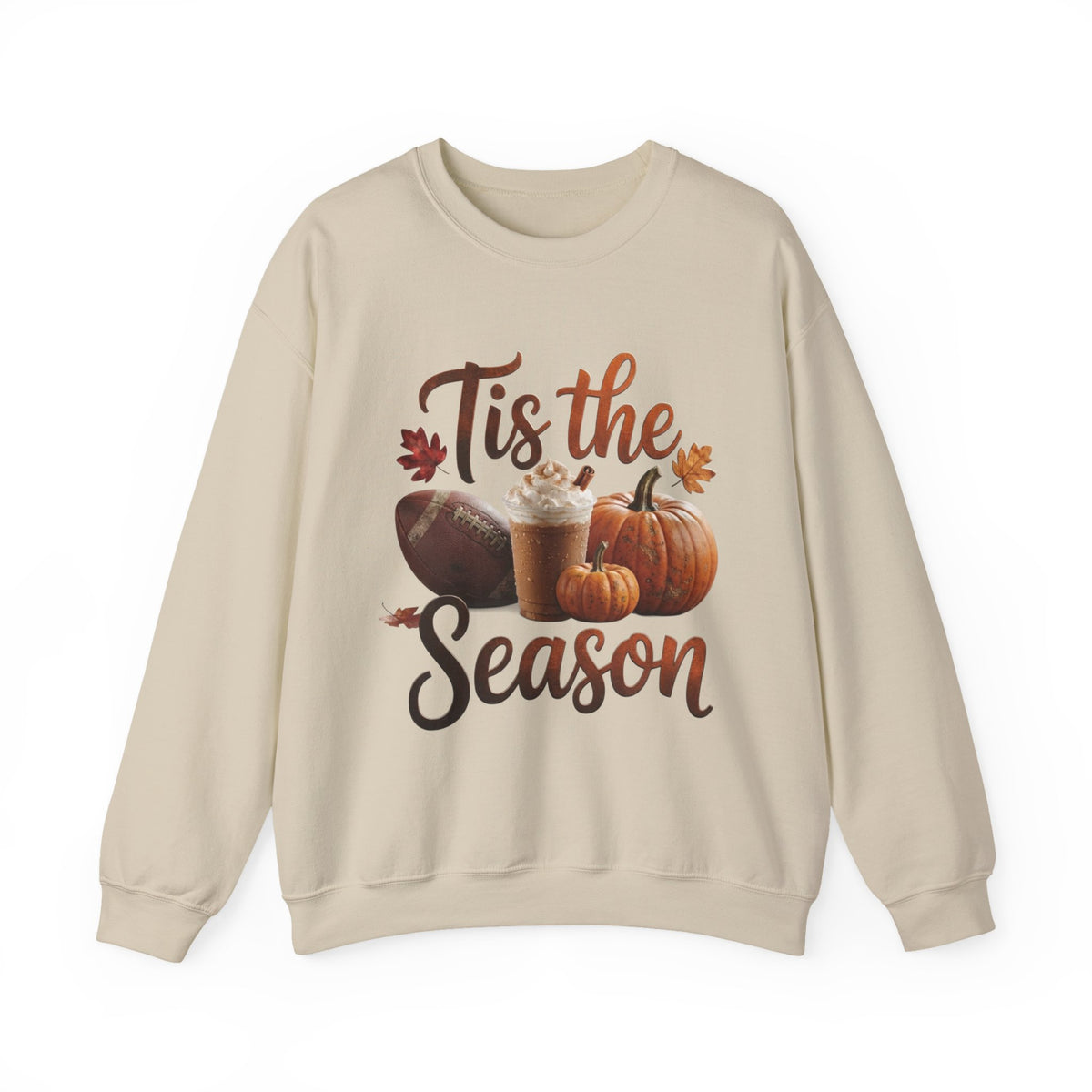 Tis the Season Sweatshirt — Fall Pumpkin Spice Crewneck