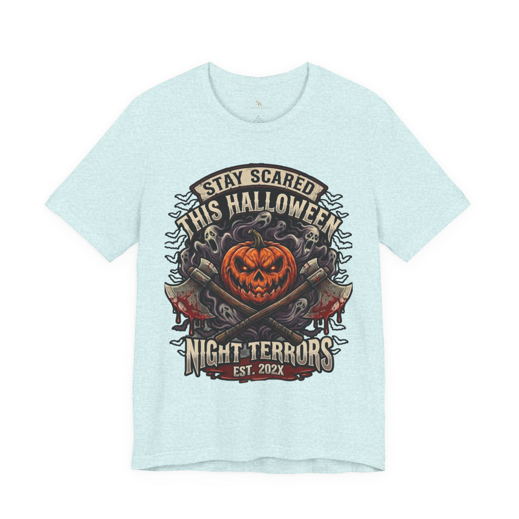 Halloween Night Terrors T-Shirt — "Stay Scared This Halloween" Jack-O'-Lantern Tee