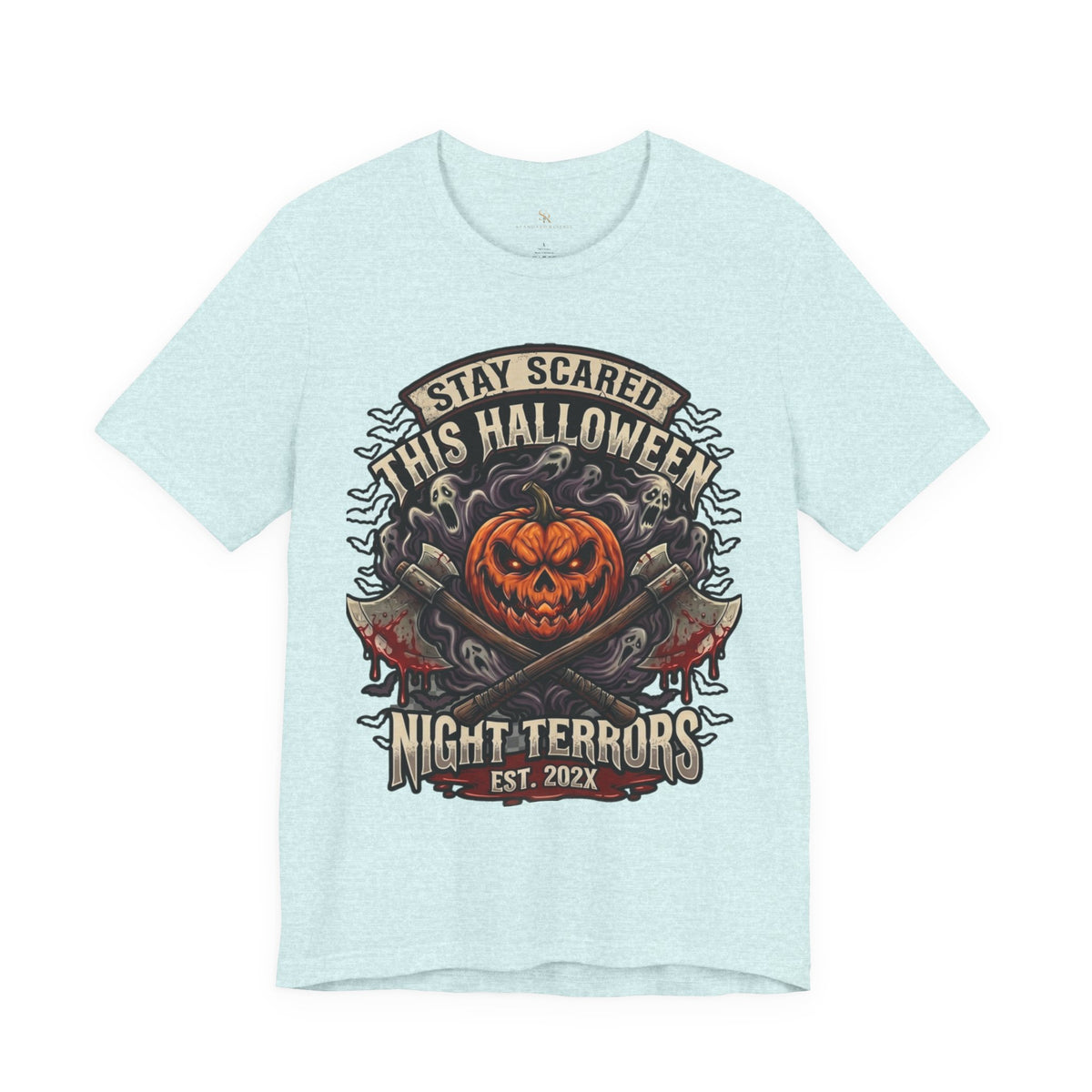 Halloween Night Terrors T-Shirt — "Stay Scared This Halloween" Jack-O'-Lantern Tee