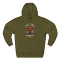 Halloween Pumpkin Skull Hoodie — Spooky Jack-o'-Lantern Fleece Sweatshirt
