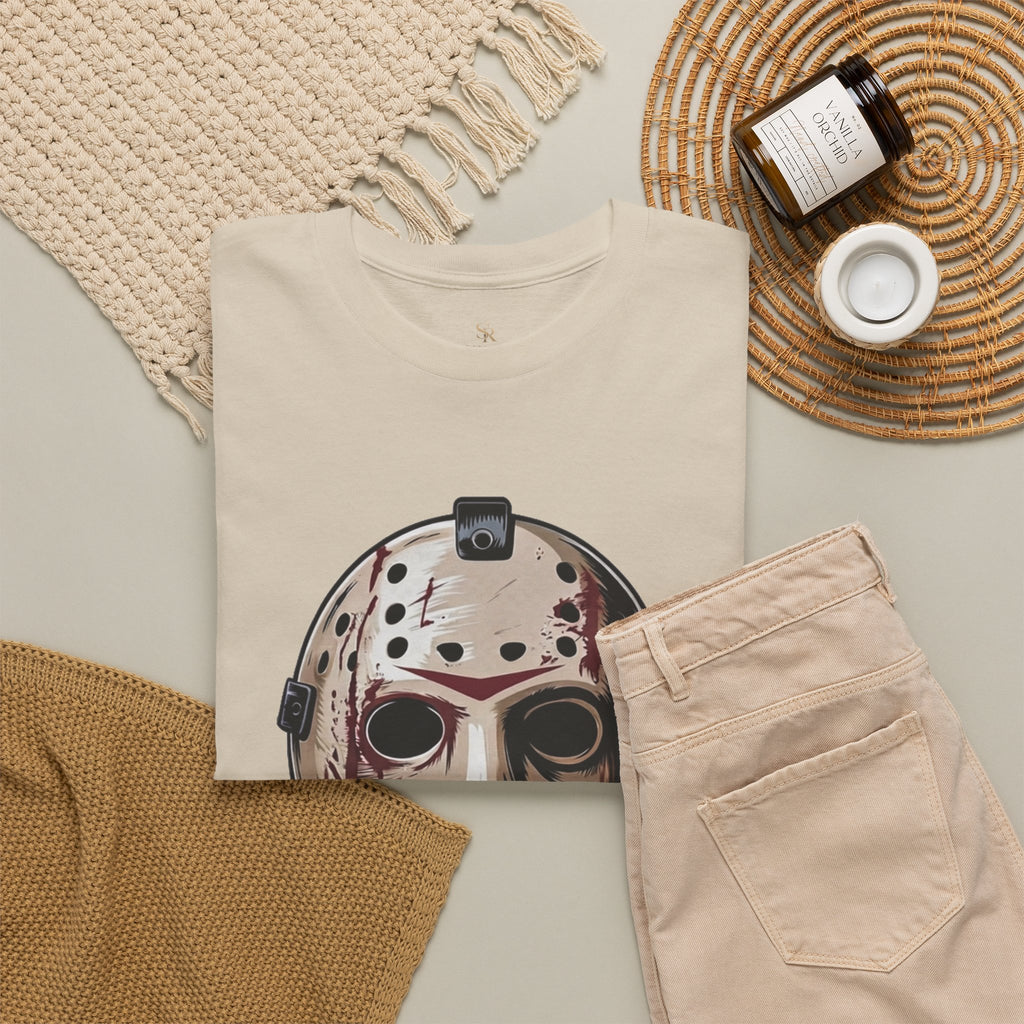 Horror Lake Life T-Shirt — Hockey Mask Graphic Tee