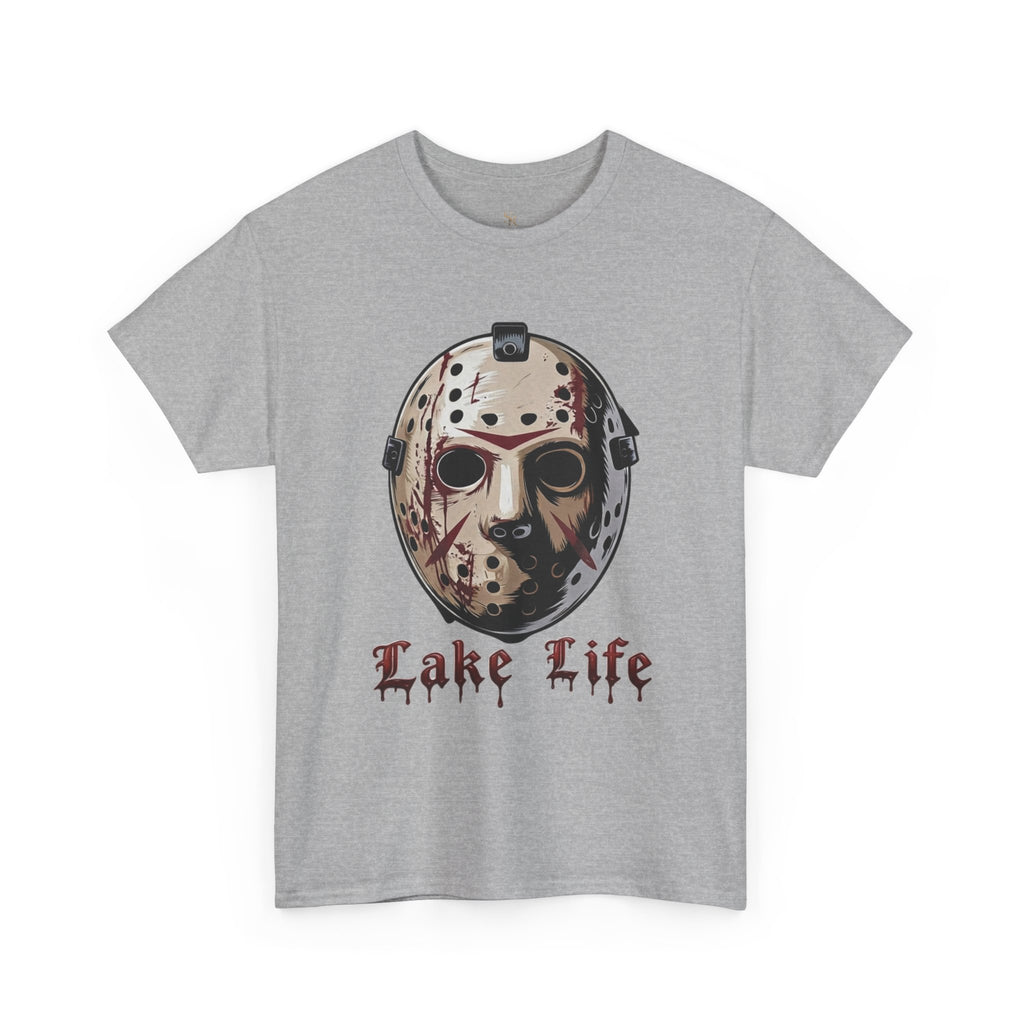 Horror Lake Life T-Shirt — Hockey Mask Graphic Tee
