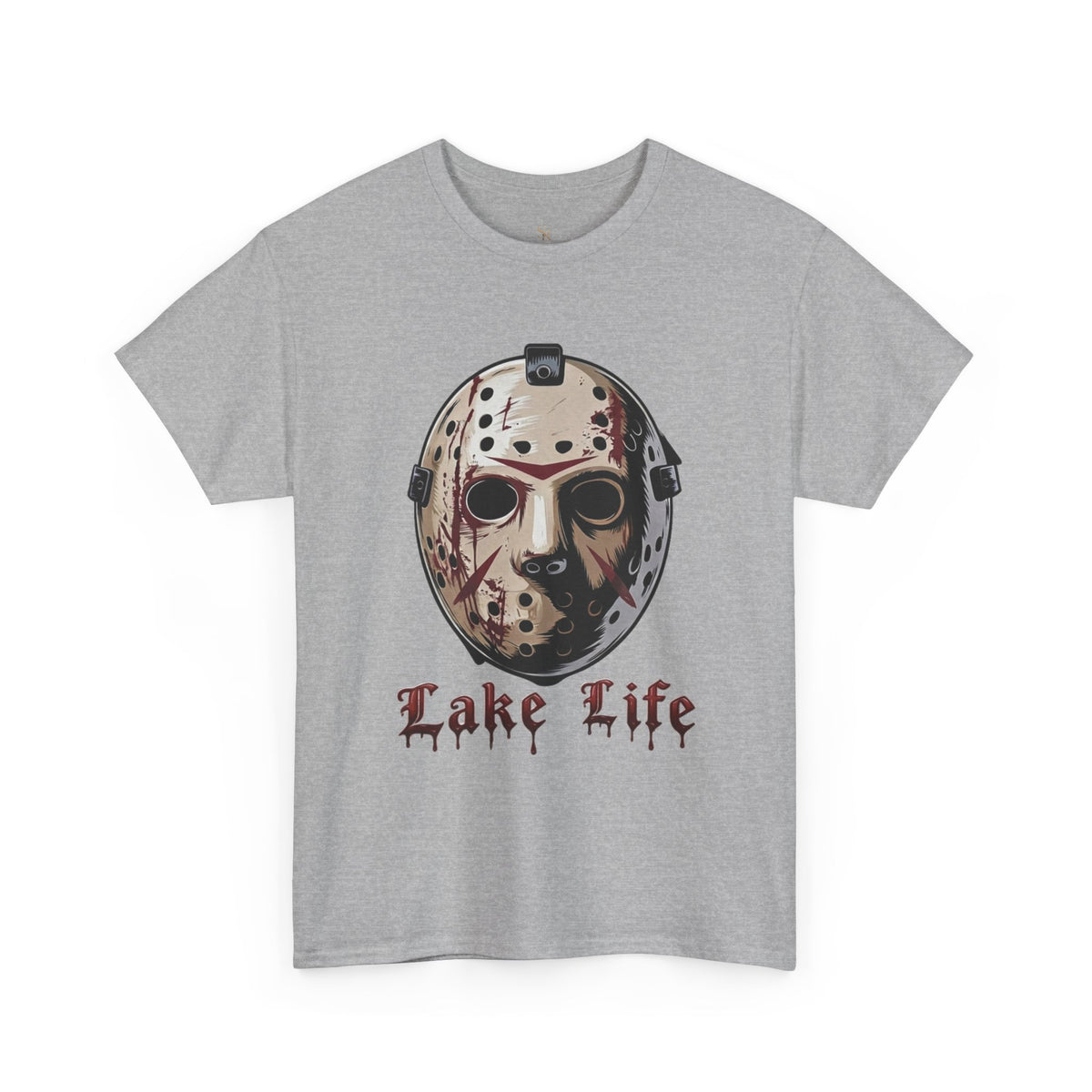 Horror Lake Life T-Shirt — Hockey Mask Graphic Tee