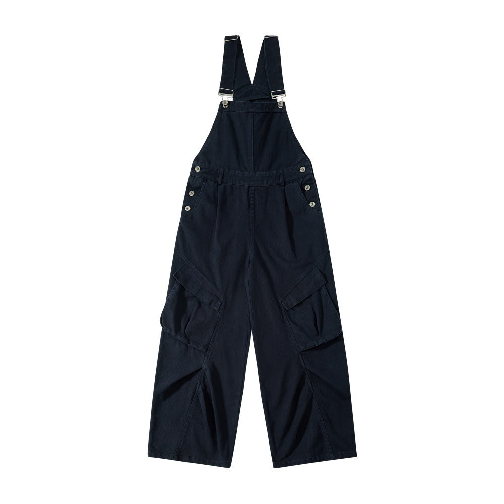 Straight fitting workwear jumpsuit