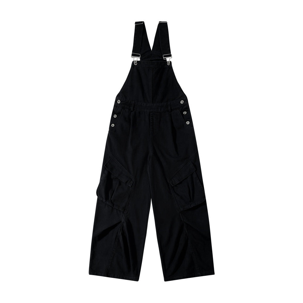 Straight fitting workwear jumpsuit