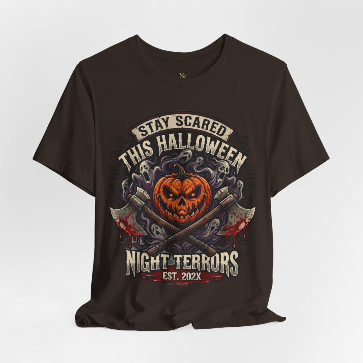 Halloween Night Terrors T-Shirt — "Stay Scared This Halloween" Jack-O'-Lantern Tee