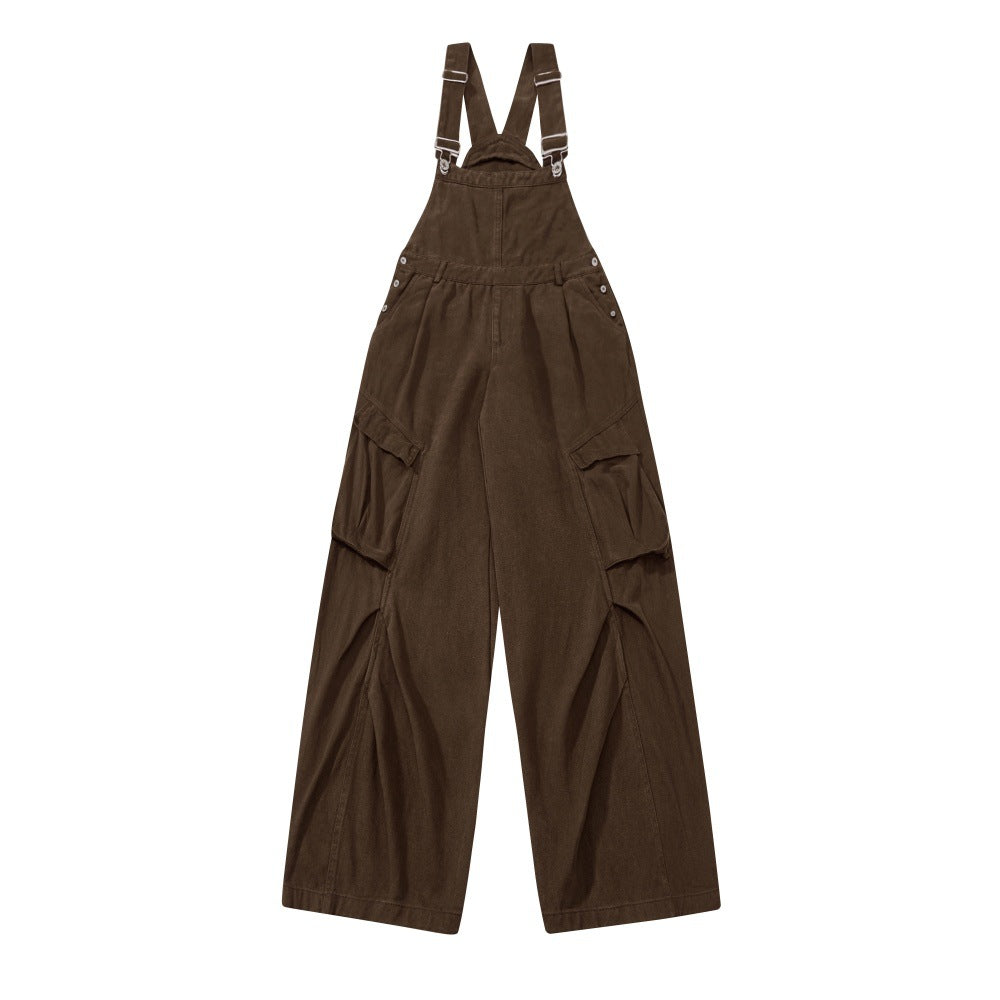 Straight fitting workwear jumpsuit