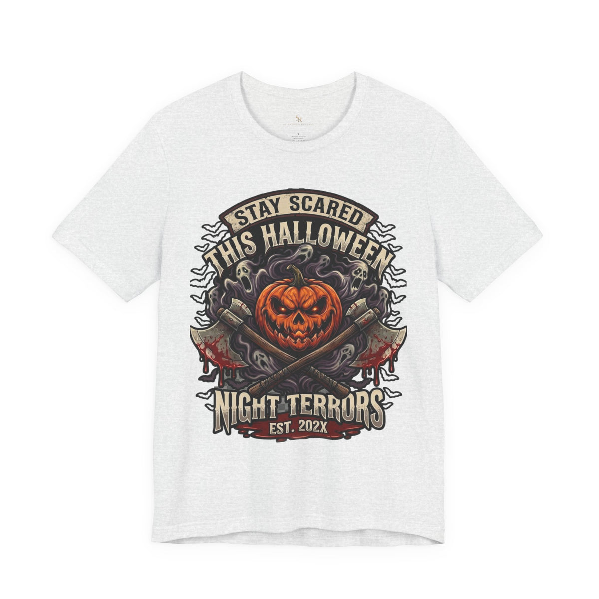 Halloween Night Terrors T-Shirt — "Stay Scared This Halloween" Jack-O'-Lantern Tee