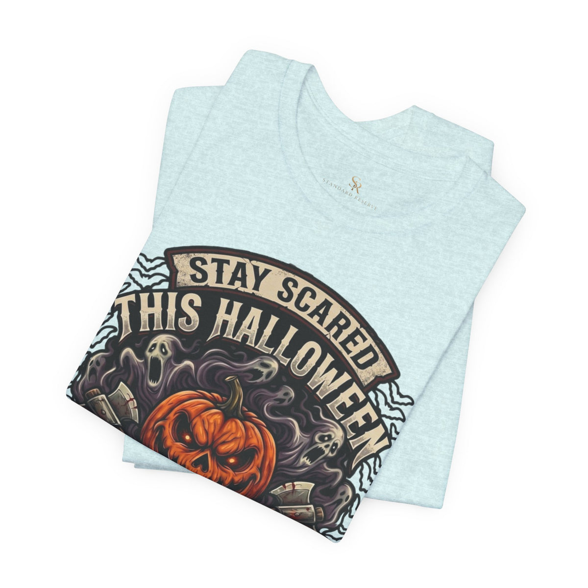 Halloween Night Terrors T-Shirt — "Stay Scared This Halloween" Jack-O'-Lantern Tee