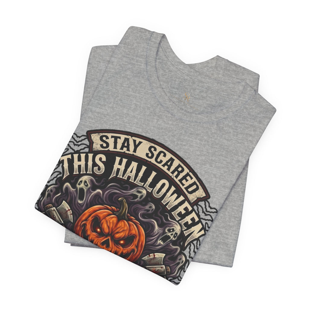 Halloween Night Terrors T-Shirt — "Stay Scared This Halloween" Jack-O'-Lantern Tee