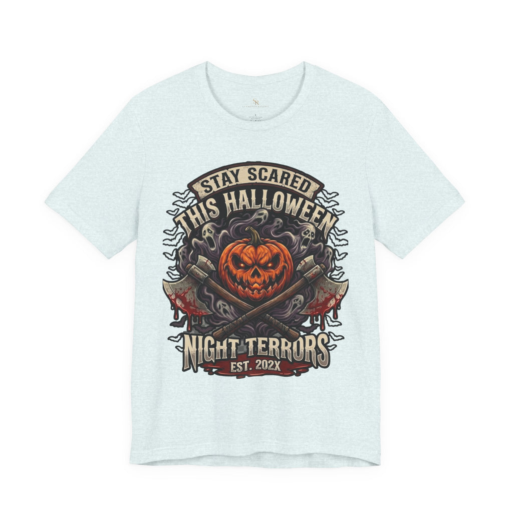 Halloween Night Terrors T-Shirt — "Stay Scared This Halloween" Jack-O'-Lantern Tee