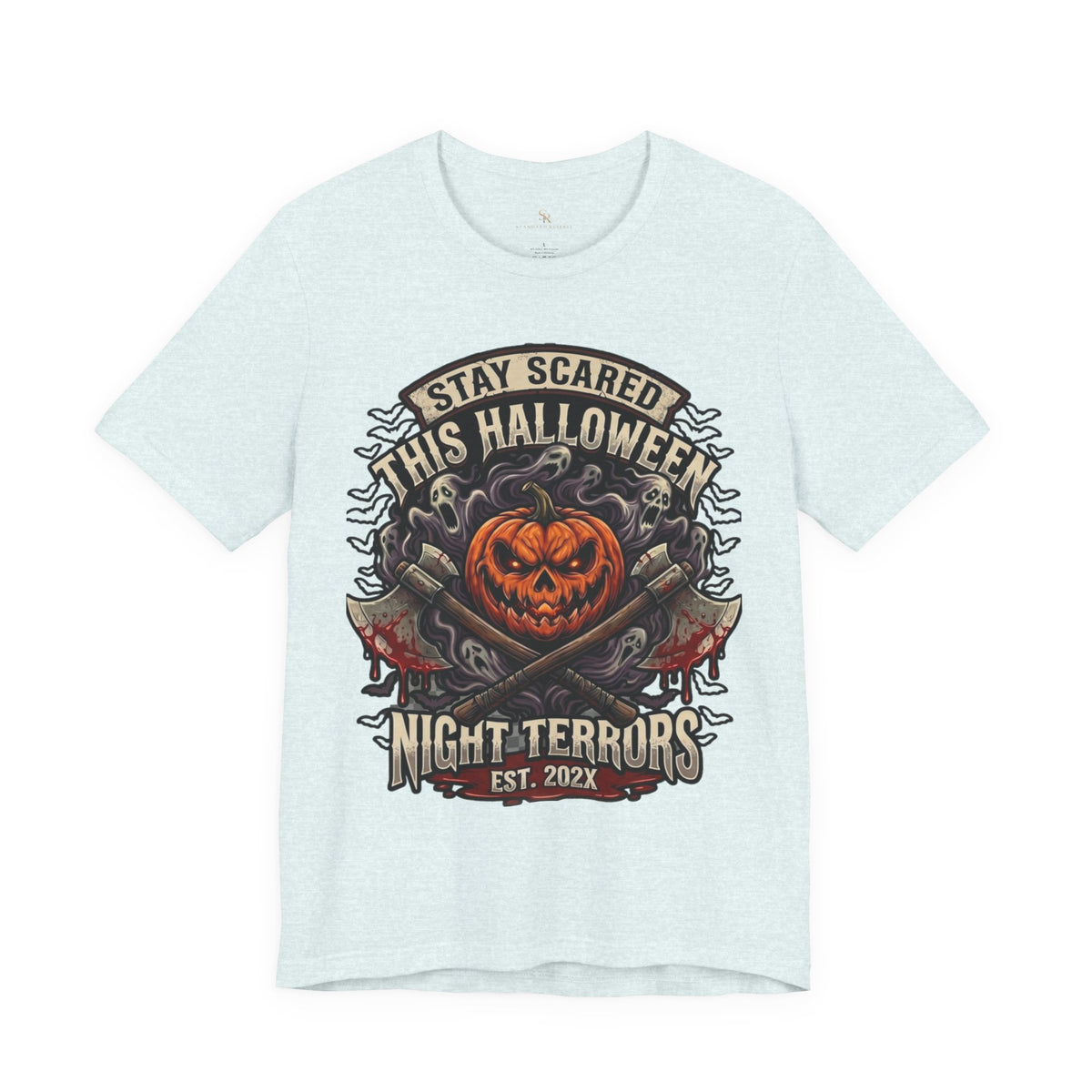 Halloween Night Terrors T-Shirt — "Stay Scared This Halloween" Jack-O'-Lantern Tee