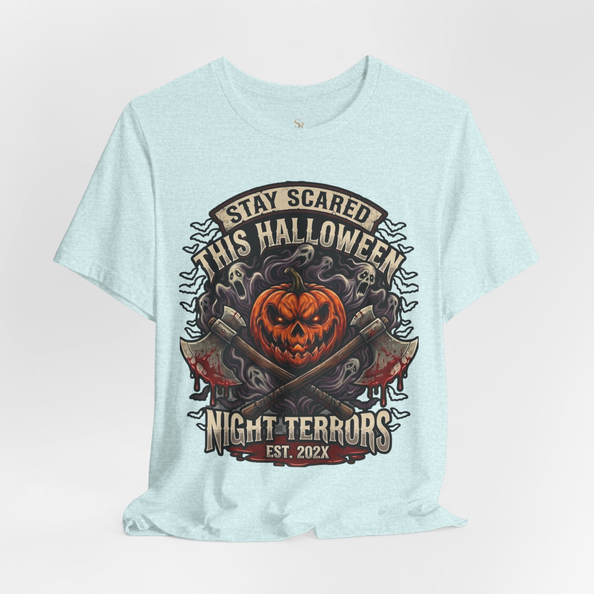 Halloween Night Terrors T-Shirt — "Stay Scared This Halloween" Jack-O'-Lantern Tee