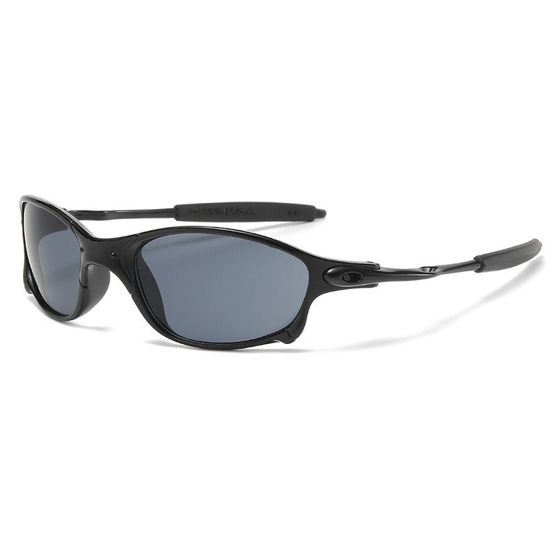 Colorful sunglasses European and American fashion sunglasses UV protection all-match glasses