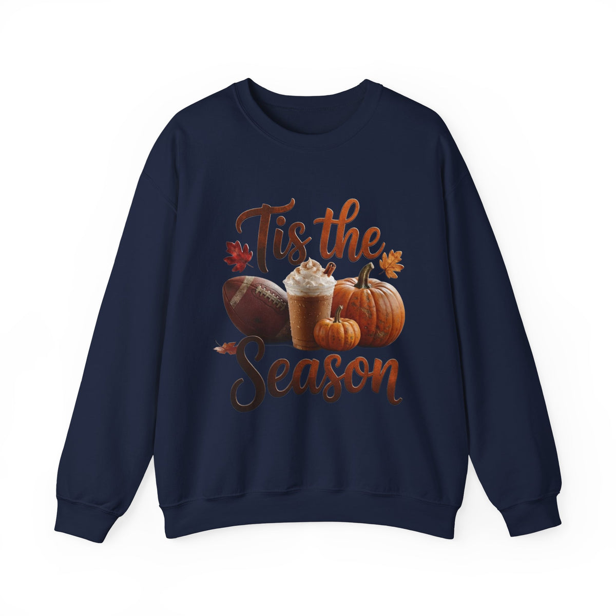 Tis the Season Sweatshirt — Fall Pumpkin Spice Crewneck