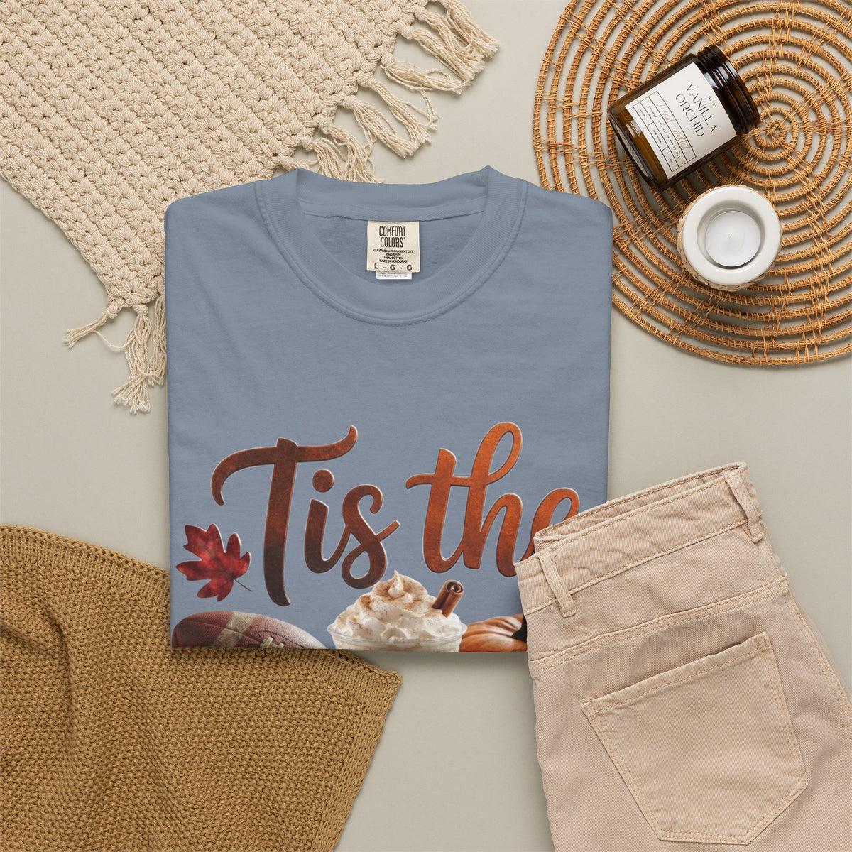 T-Shirt — 'Tis the Season' Pumpkin Spice Fall Graphic Tee