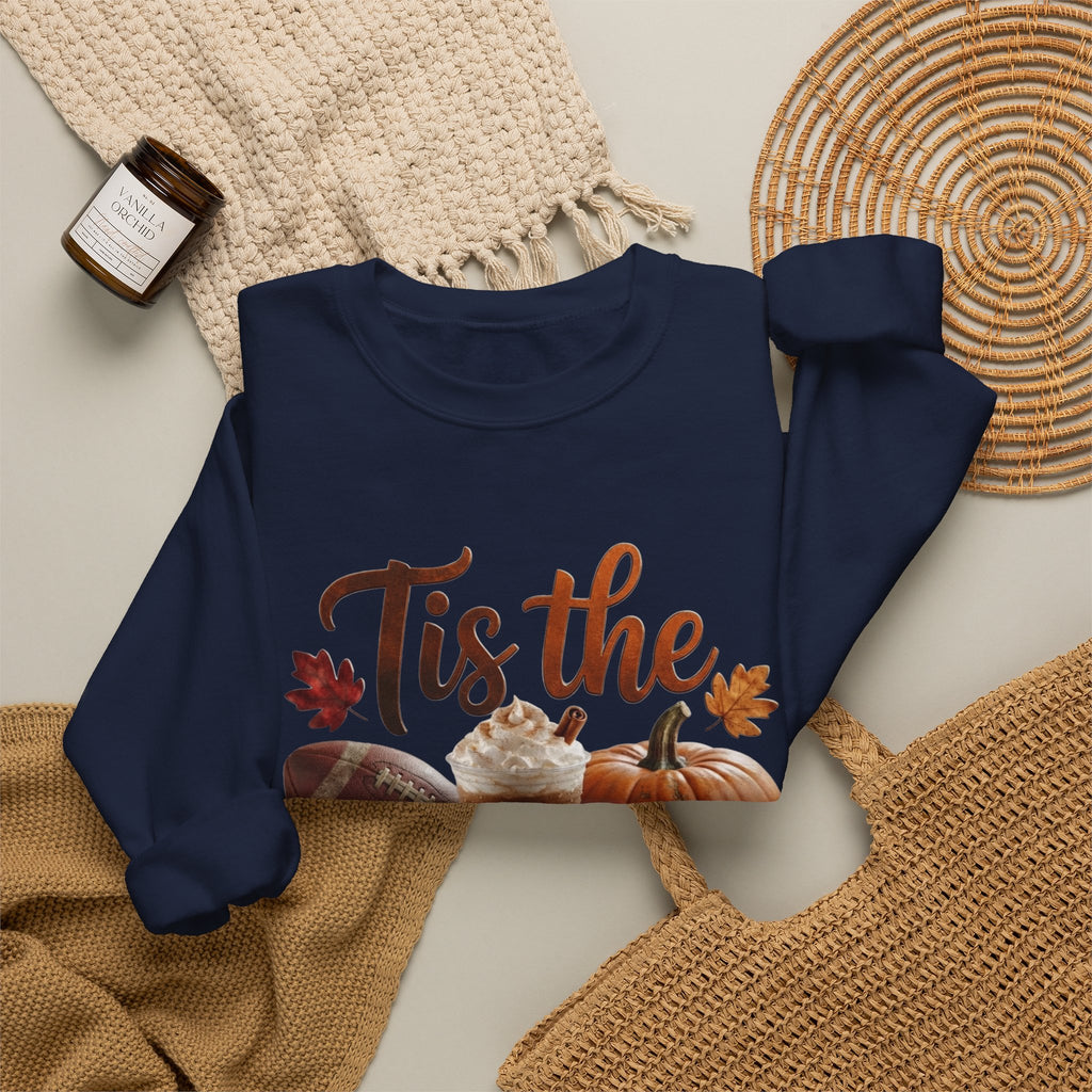 Tis the Season Sweatshirt — Fall Pumpkin Spice Crewneck