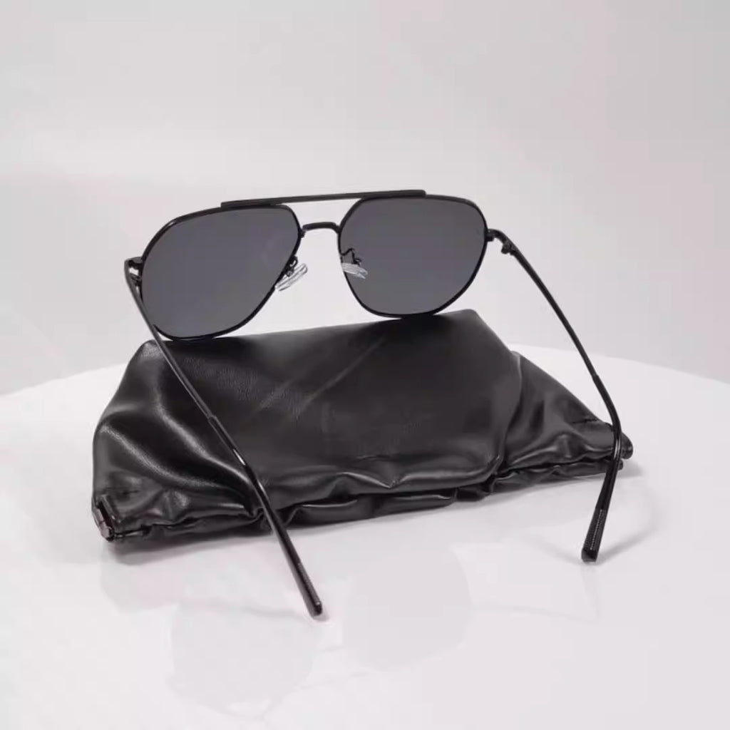 HD Polarized Sunglasses Men's Sunglasses Anti-UV Cool Trendy Driving Fishing Sunglasses
