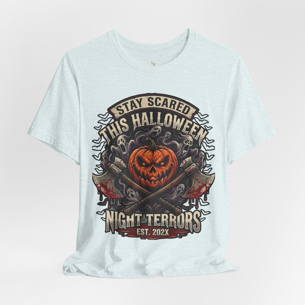 Halloween Night Terrors T-Shirt — "Stay Scared This Halloween" Jack-O'-Lantern Tee
