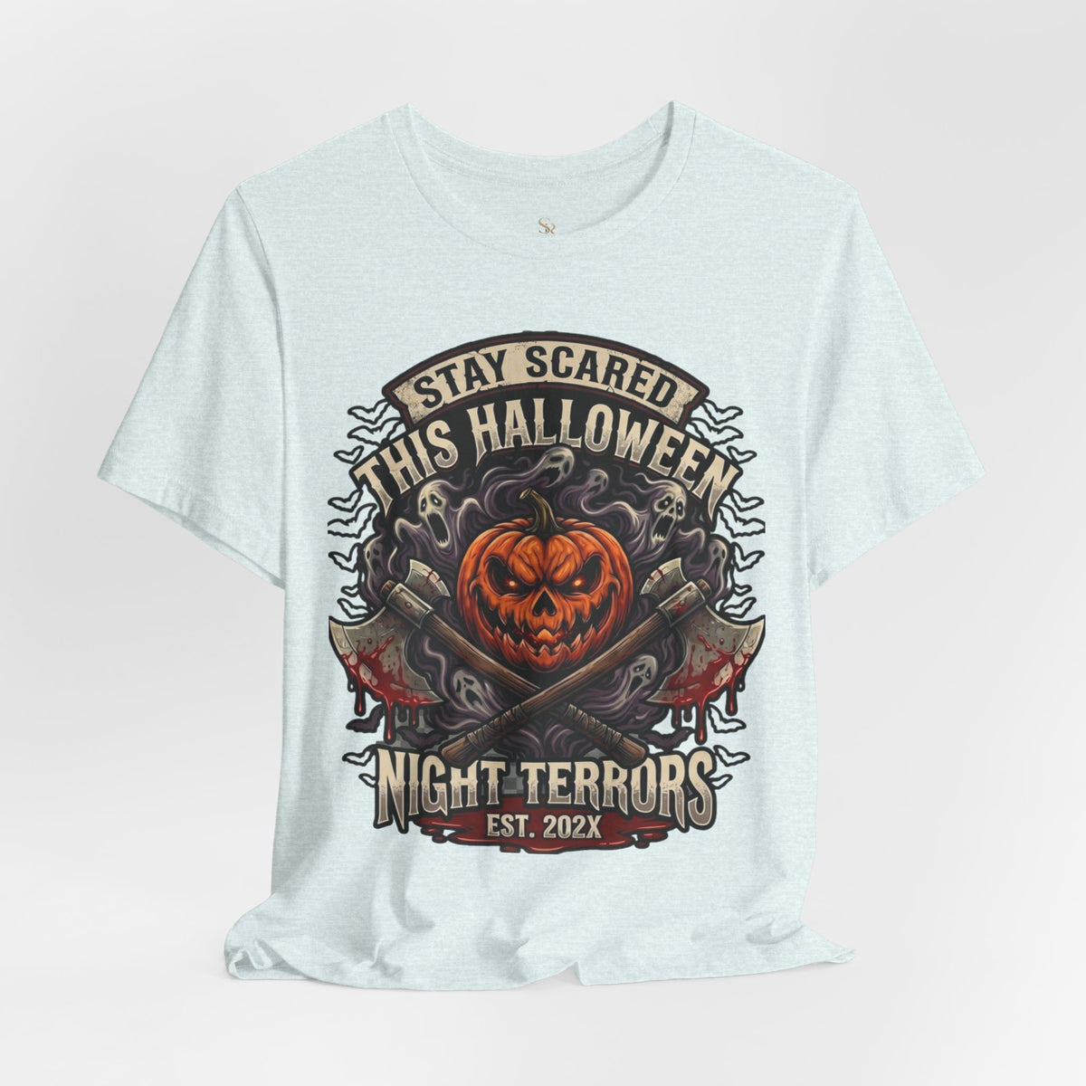 Halloween Night Terrors T-Shirt — "Stay Scared This Halloween" Jack-O'-Lantern Tee