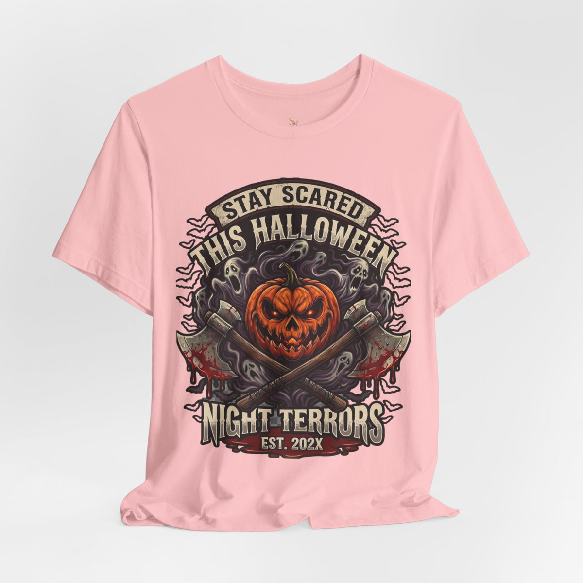 Halloween Night Terrors T-Shirt — "Stay Scared This Halloween" Jack-O'-Lantern Tee
