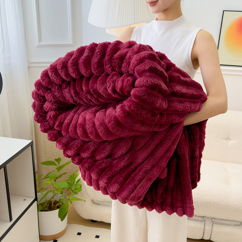 Single blanket office nap blanket