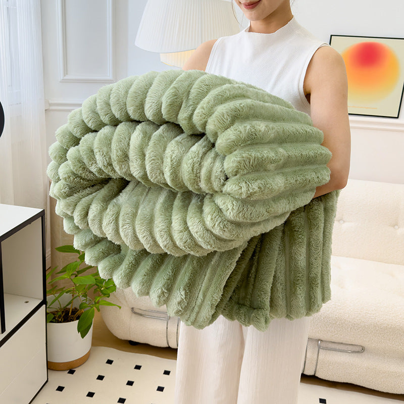 Single blanket office nap blanket