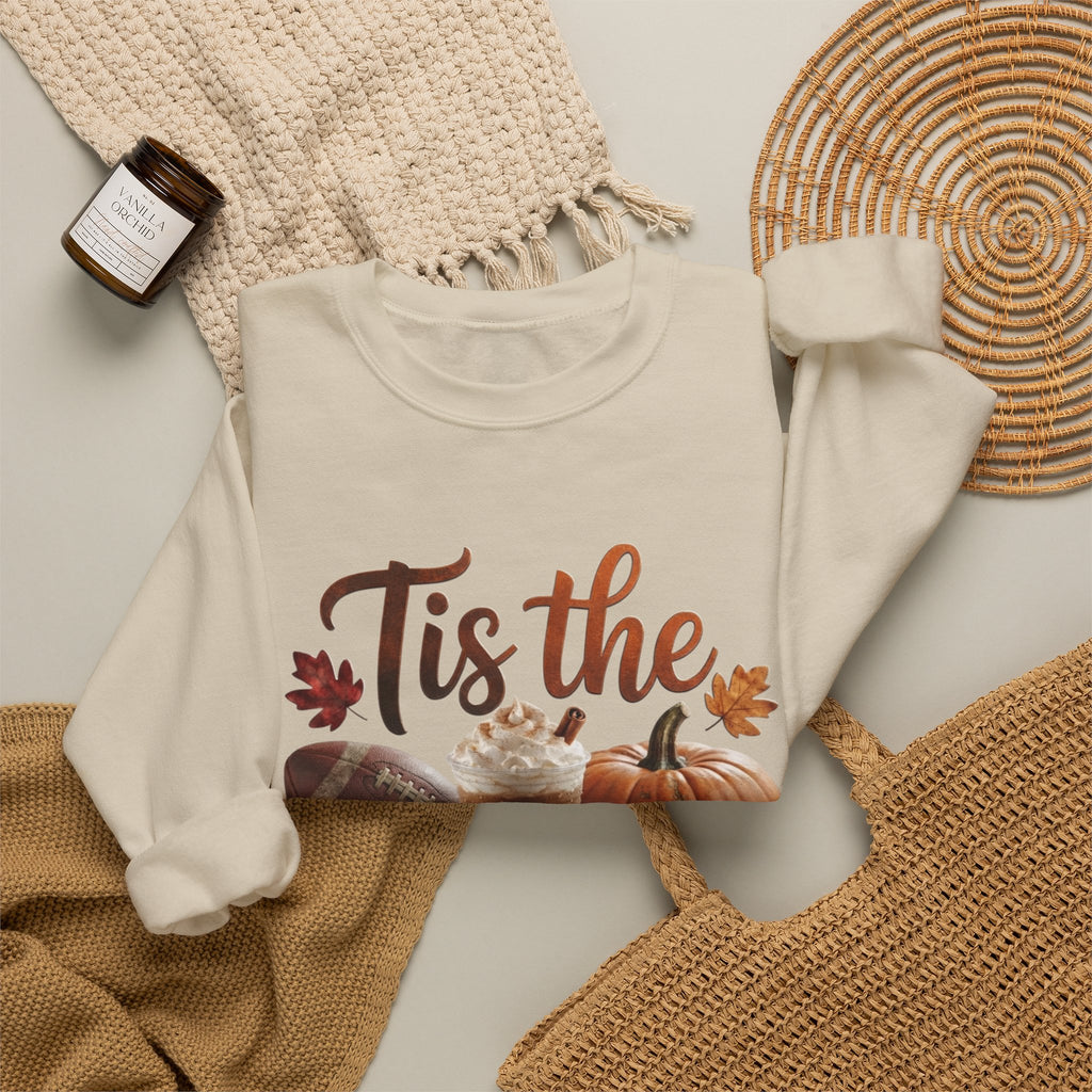 Tis the Season Sweatshirt — Fall Pumpkin Spice Crewneck
