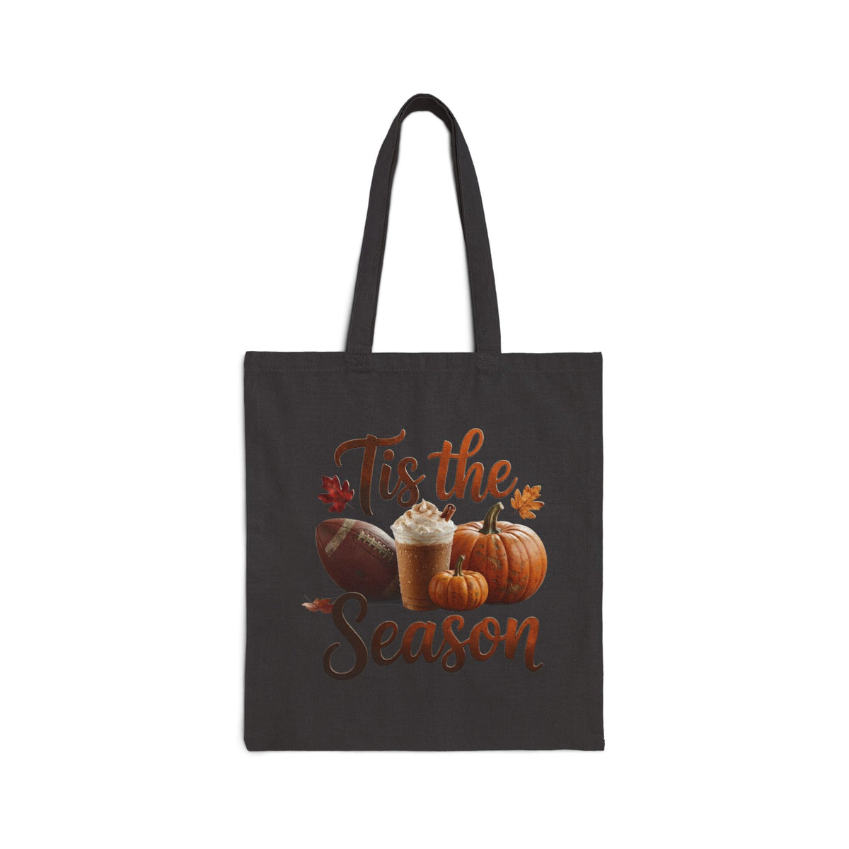 Tote - 'Tis The Season' Pumpkin Spice Fall Canvas Tote