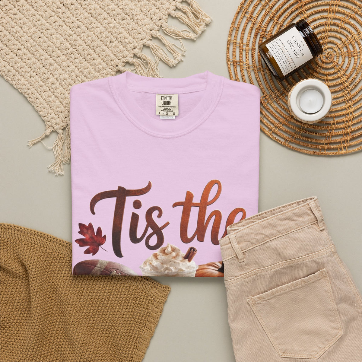 T-Shirt — 'Tis the Season' Pumpkin Spice Fall Graphic Tee