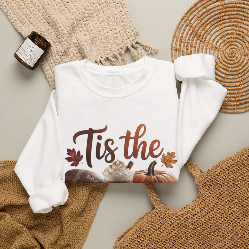 Tis the Season Sweatshirt — Fall Pumpkin Spice Crewneck