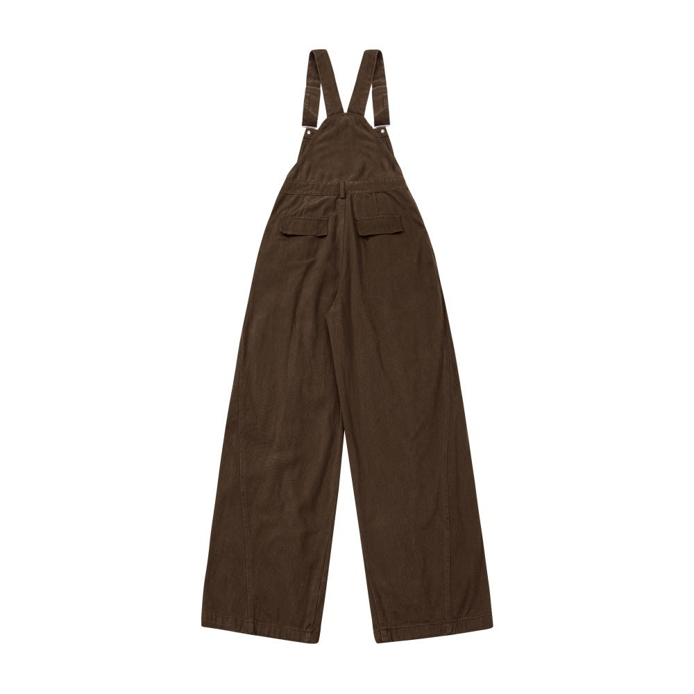 Straight fitting workwear jumpsuit