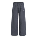 Checkered pants wide leg pants loose pants