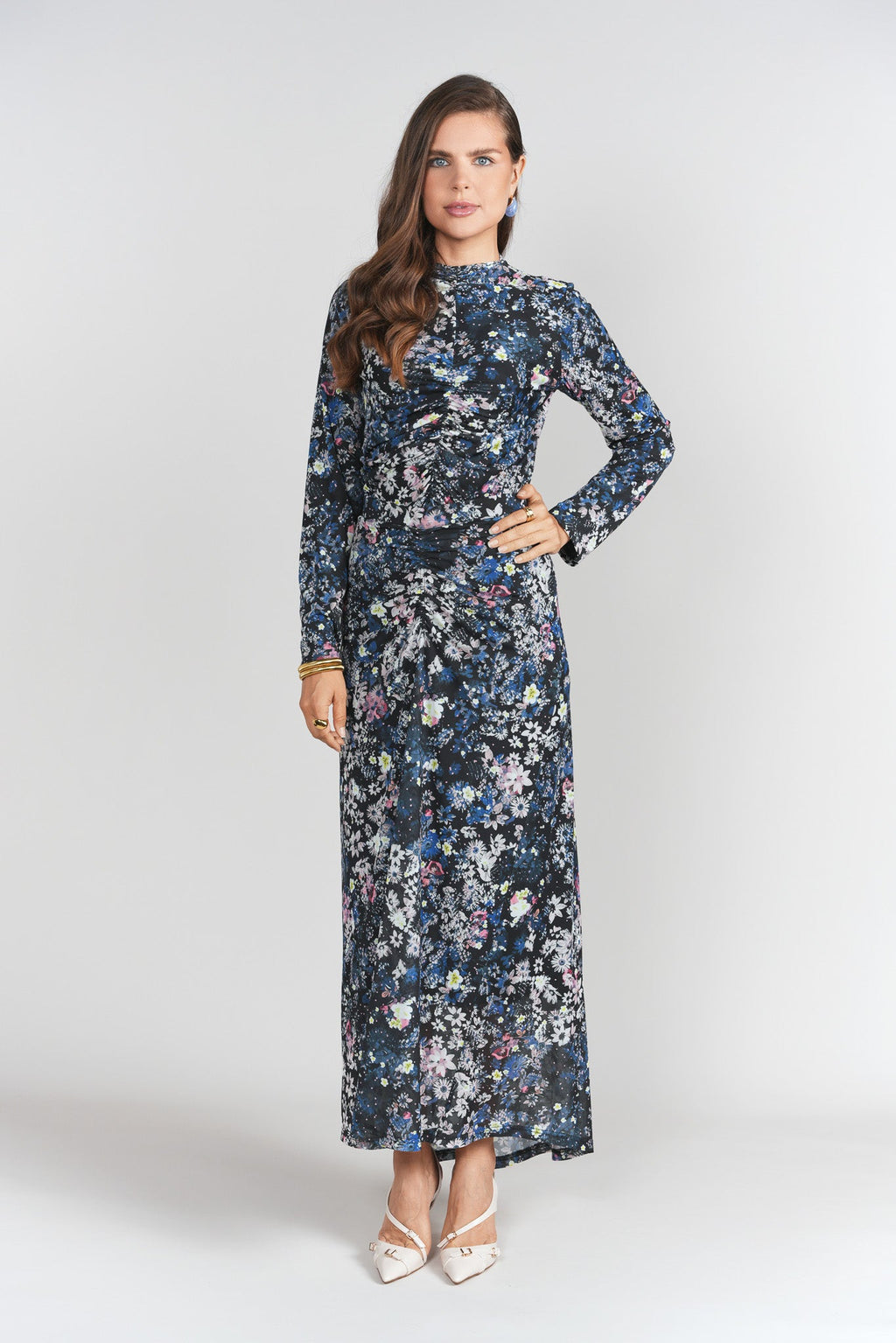Gali Top- Floral Grunge