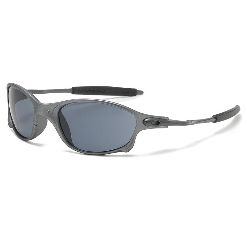 Colorful sunglasses European and American fashion sunglasses UV protection all-match glasses
