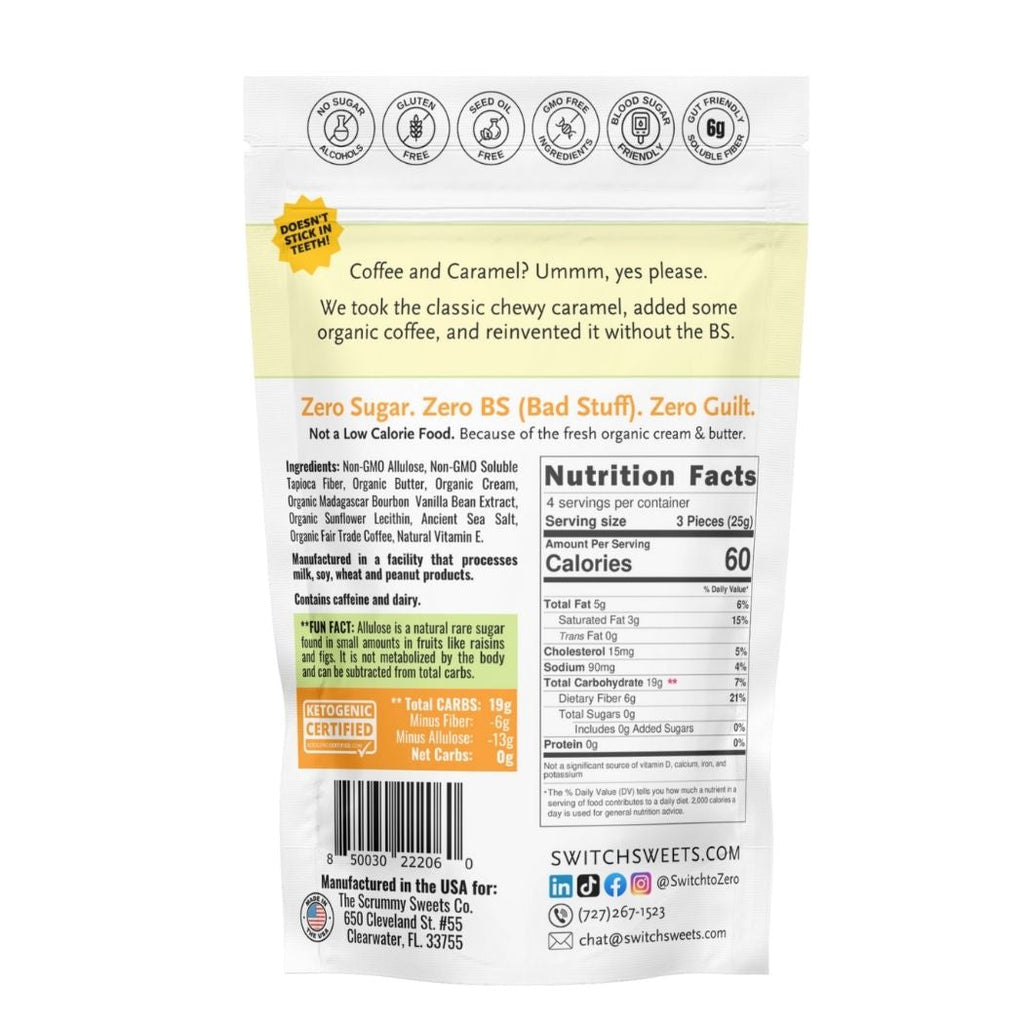 SWITCH® Coffee Caramels