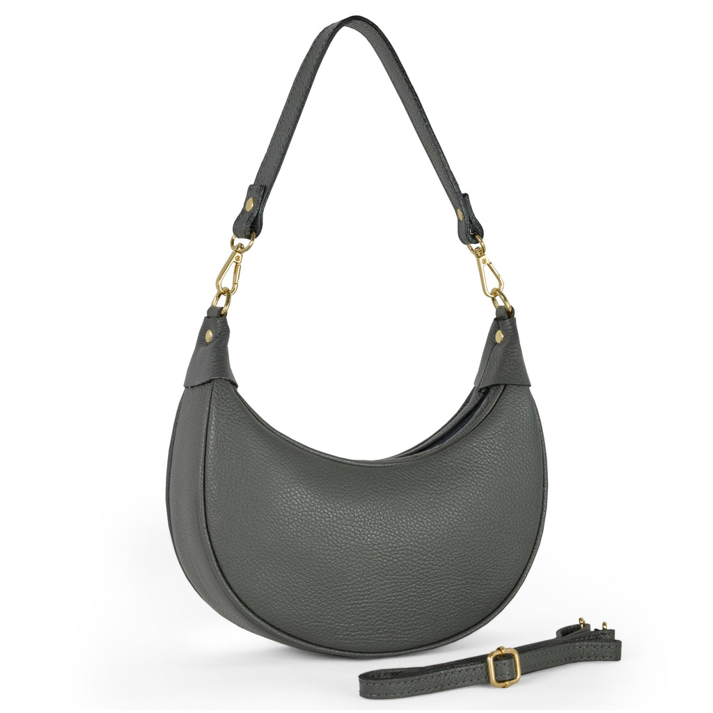 Italian Full-Grain Leather Shoulder Bag | Verona