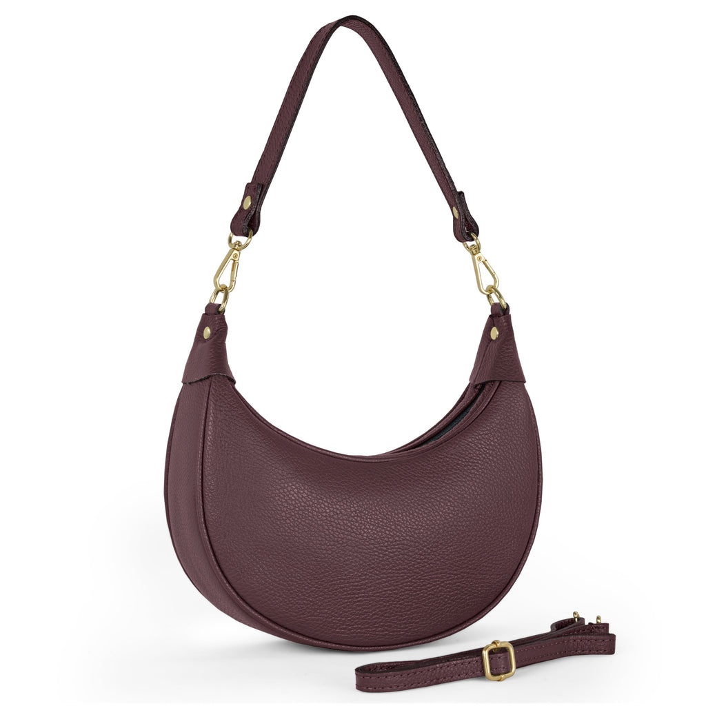 Italian Full-Grain Leather Shoulder Bag | Verona